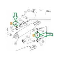 Штуцер гідроциліндра Kverneland PN100 KK012551